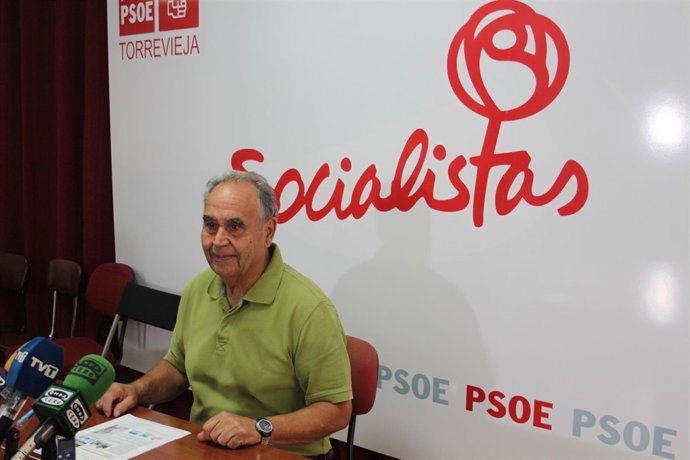 Domingo Pérez durante la rueda de prensa de este martes