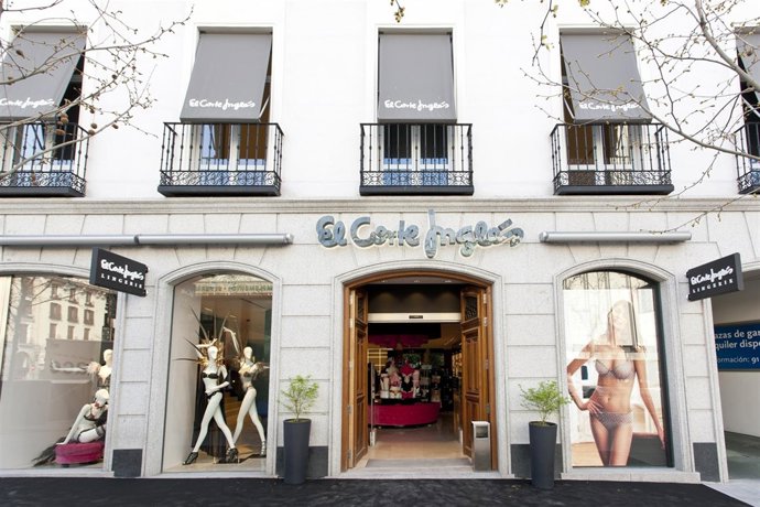 El Corte Inglés y la tienda de Lencería 