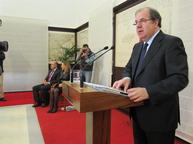 Herrera durante la presentación de los pGC 2015