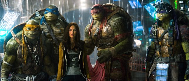 Megan Fox y las Ninja Turtles