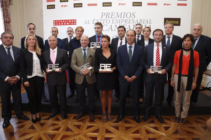 Entrega de los Premios al éxito empresarial de Actualidad Económica