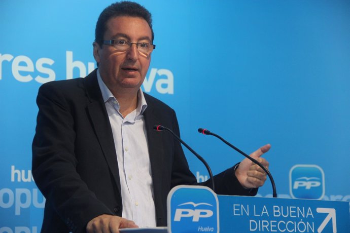 Manuel Andrés González, presidente provincial del PP de Huelva. 