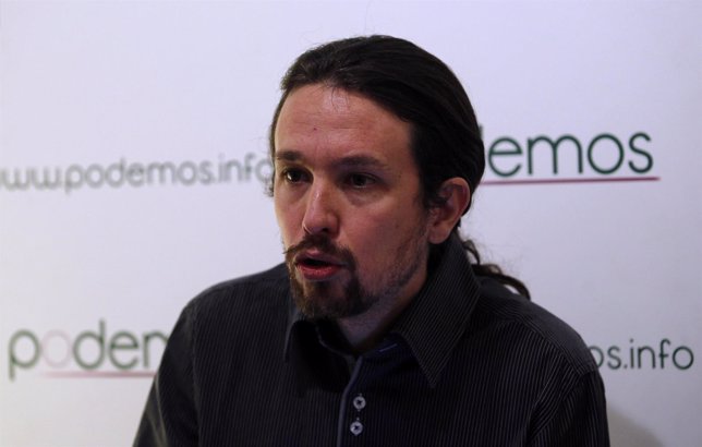 Pablo Iglesias, líder de Podemos