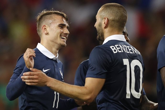 Francia se gusta (8-0) ante Jamaica y Benzema hace olvidar la baja de Ribéry