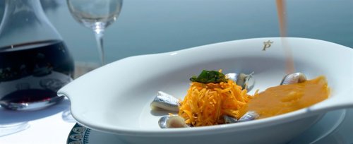 Gastronomía plato paradores nerja comida turismo restauración