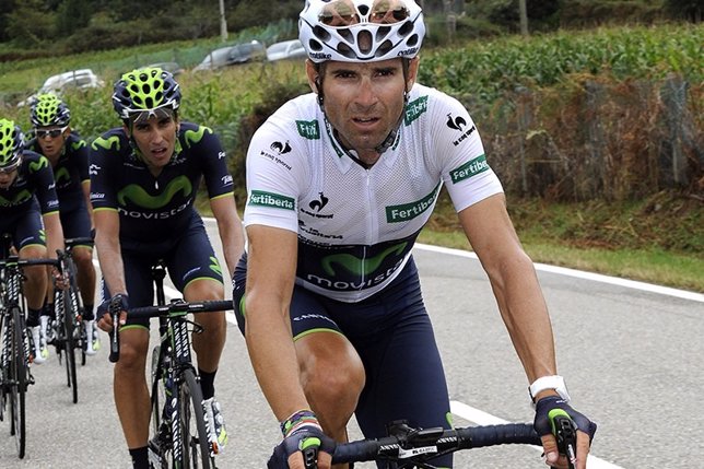 Alejandro Valverde en la Vuelta a España