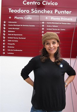 La actriz Blanca Marsillach ha presentado la obra este miércoles en Zaragoza