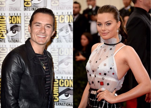 Orlando bloom y margot robbie un tomance 