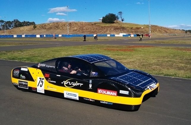 El coche solar más rápido del mundo, fabricado por Sunswift