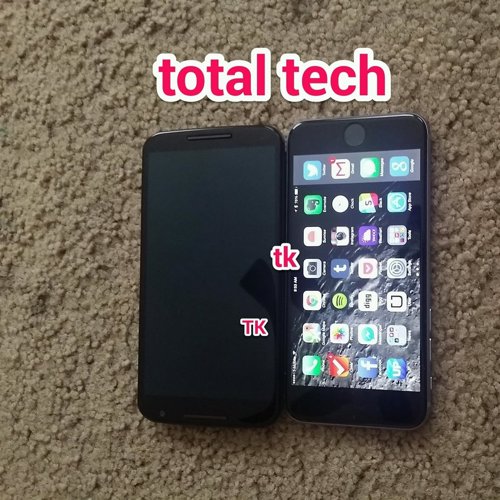 Nexus 6 y iPhone 6 Plus