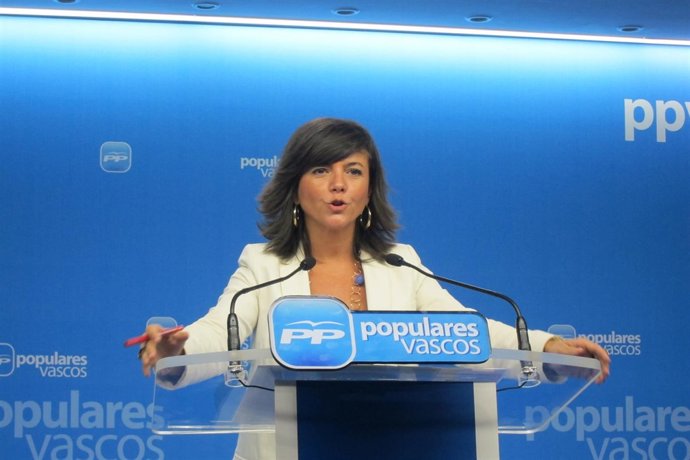Nerea Llanos, secretaria general del PP vasco