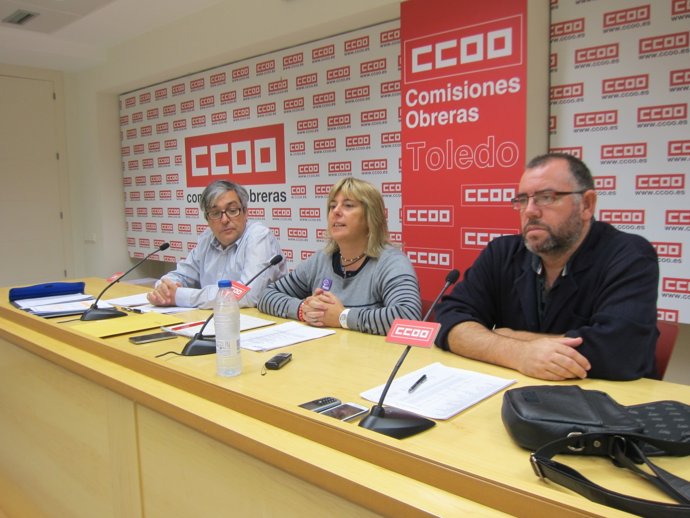 Rueda de prensa de CCOO
