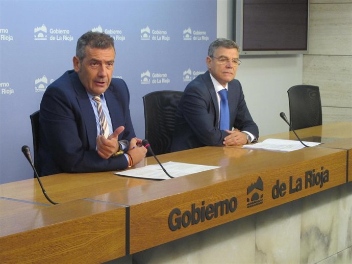 García del Valle y Nicolás, en la rueda de prensa