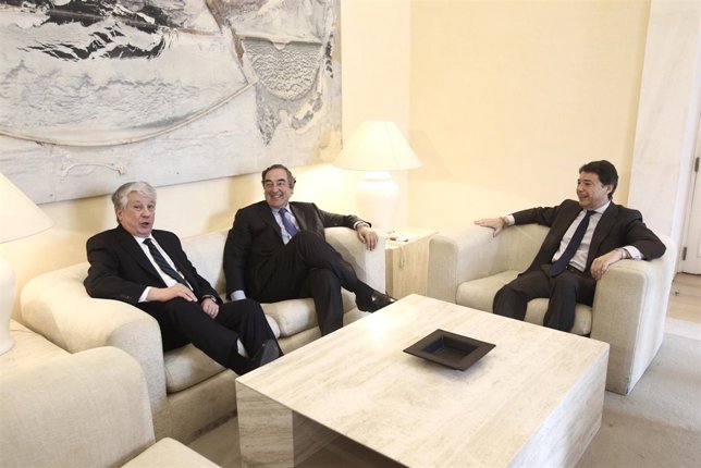  Juan Rosell, Arturo Fernández, E Ignacio González