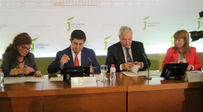 Josefa Olmedilla, Francisco Reyes, Leocadio Marín y Antonia Olivares