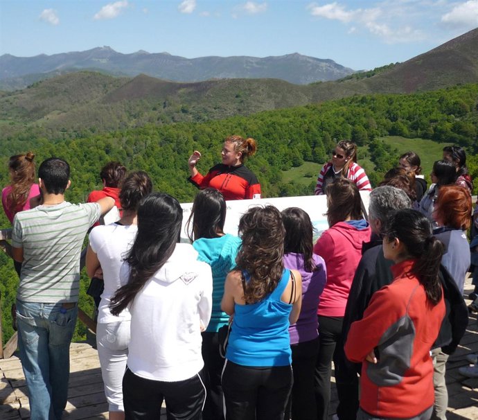 Actividad de educación ambiental de Naturea