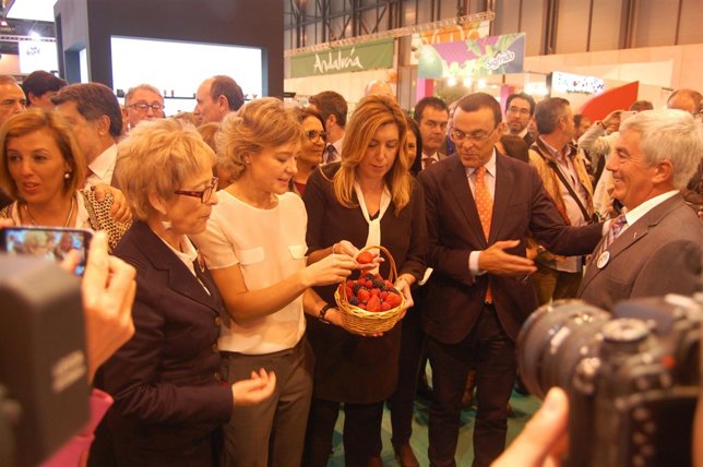 Susana Díaz, en Fruit Atraction