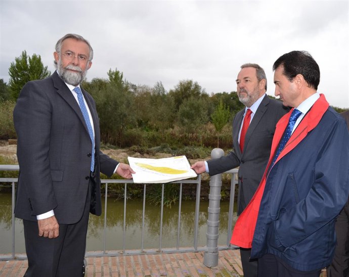 Ramos y Labrador en las obras