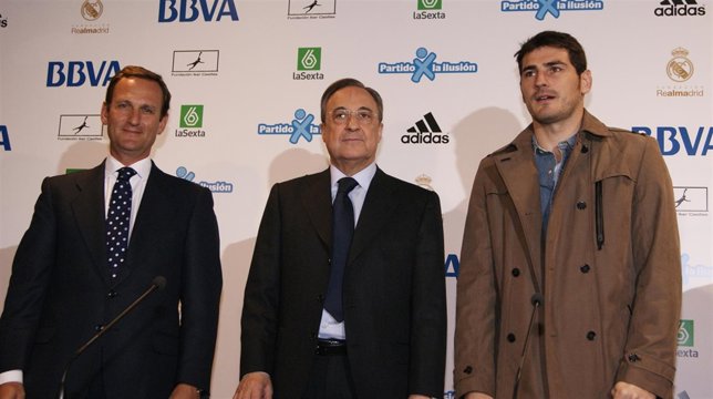 Presentación Partido por la Ilusión Casillas Florentino Pérez Ignacio Moliner 