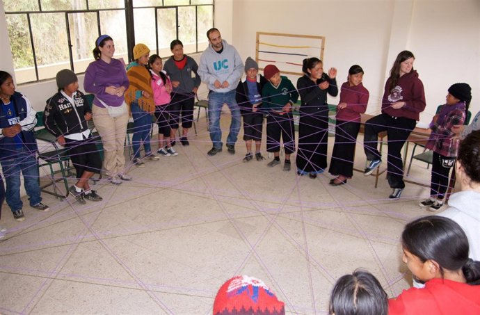 Los estudiantes de la UC en Ecuador               