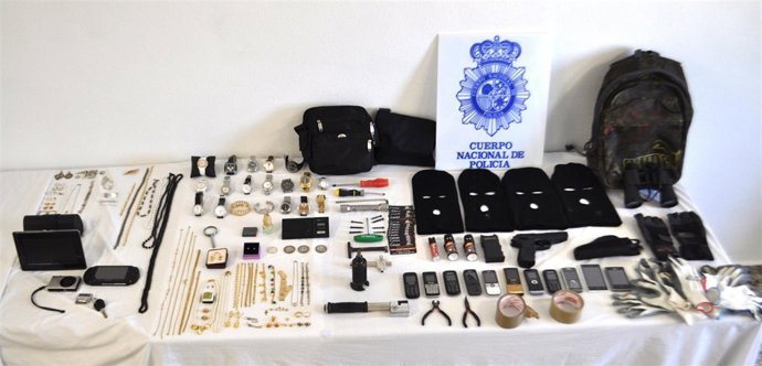 Imagen de los efectos intervenidos