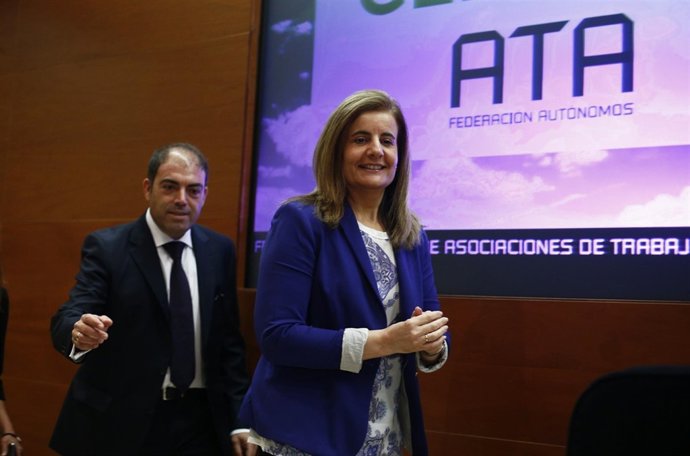 Fátima Báñez y Lorenzo Amor