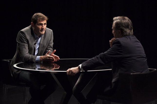 Iker Casillas e Iñaki Gabilondo