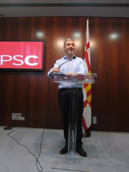 El líder del PSC en el Ayuntamiento de Barcelona, Jaume Collboni