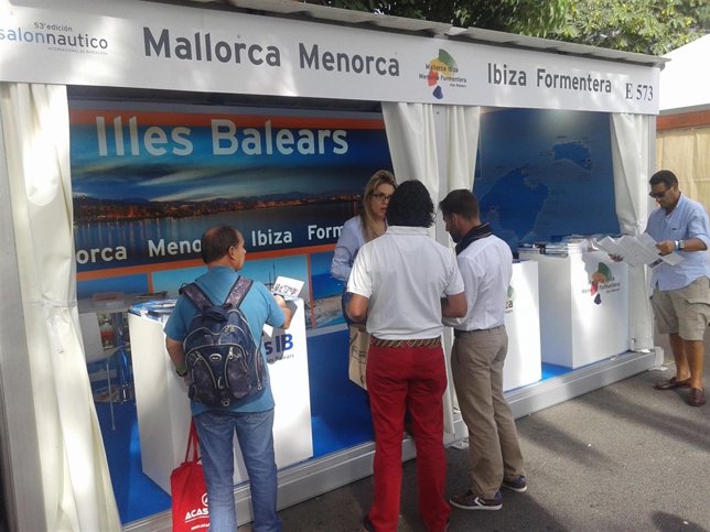 Stand en el Salón Náutico