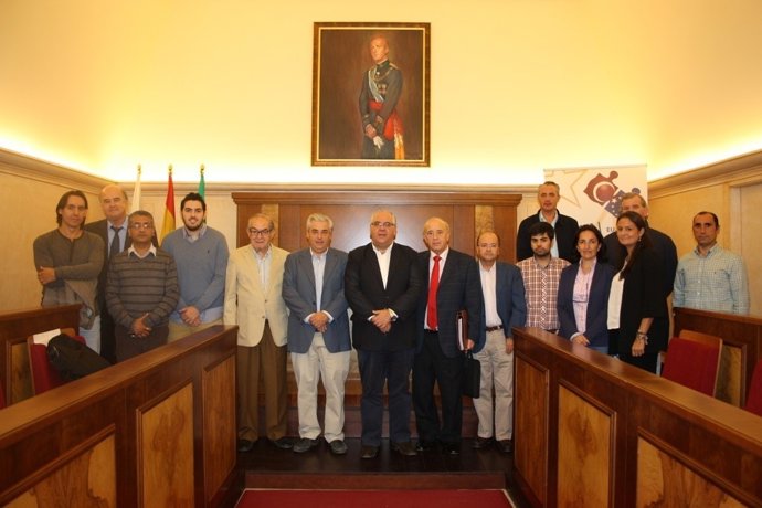 Reunión del Ayuntamiento de Andújar (Jaén) con empresas