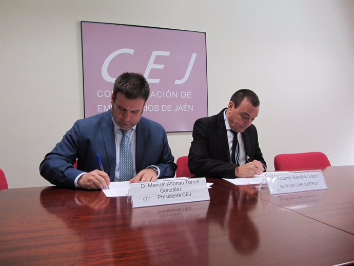 Firma de acuerdo entre la CEJ y Sunair One Energy