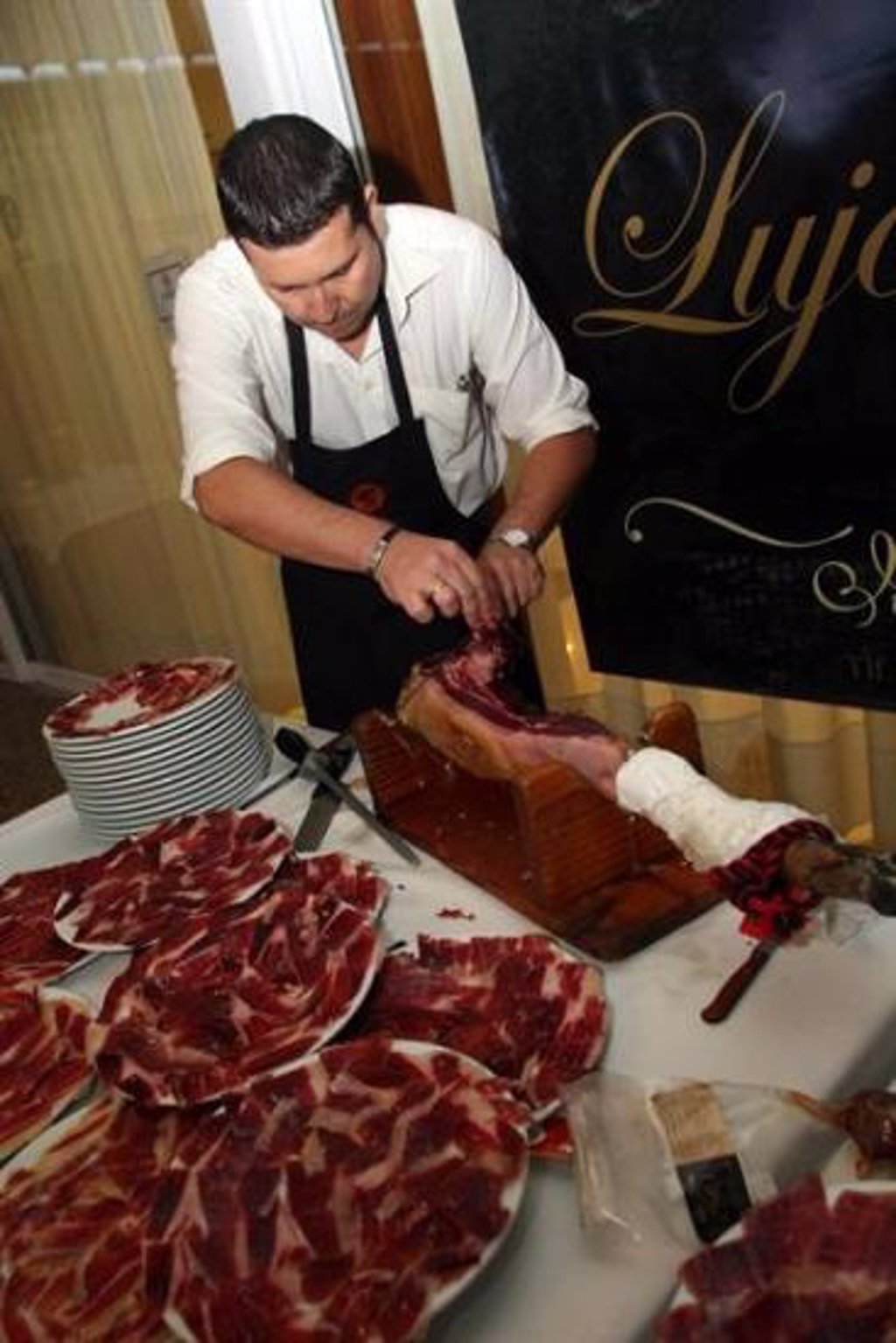 El jamón de Huelva está presente desde este jueves en el ...