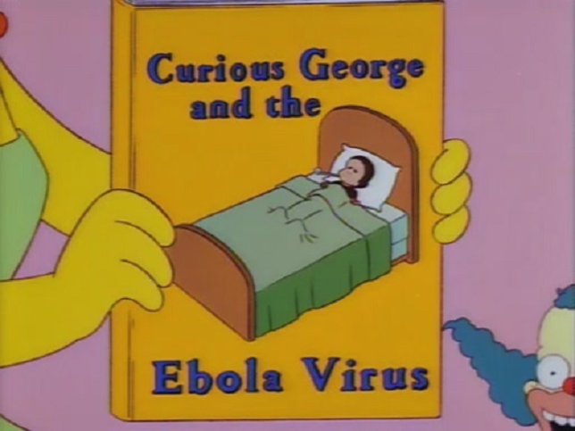 El curioso George y el virus del Ébola