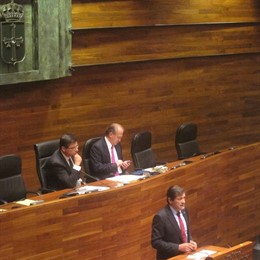 Javier Fernández en la Junta Genral