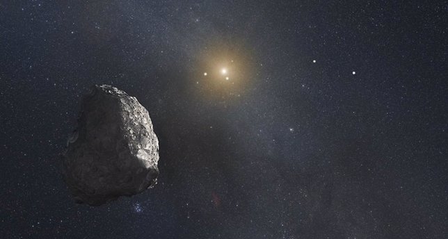 Asteroide en el Cinturón de Kuiper