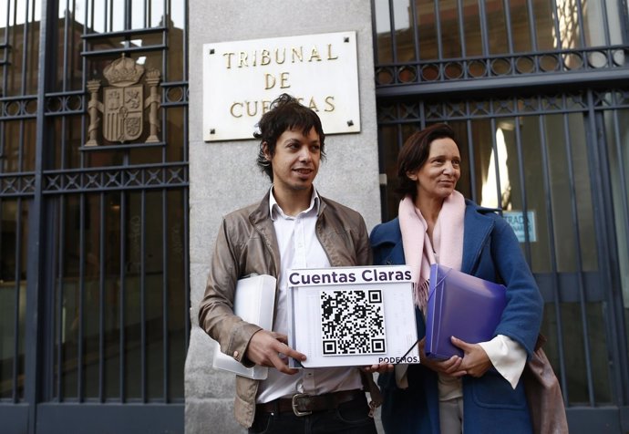 Carolina Bescansa y Segundo González, de Podemos en el tribunal de cuentas