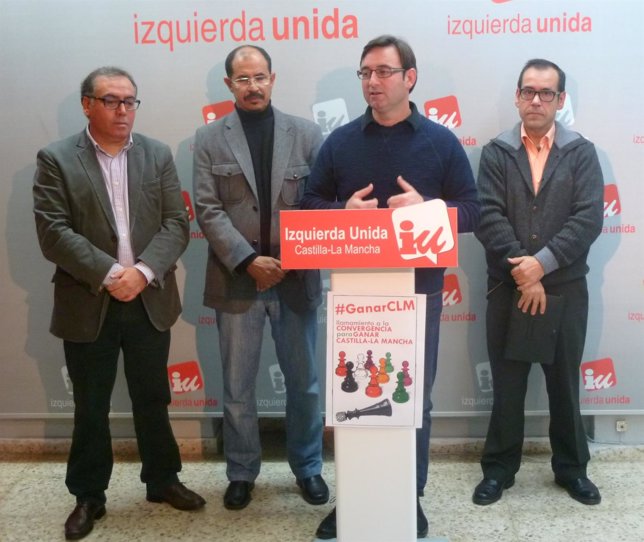 Javier Ruiz, Boulahe Mohamed, Daniel Martínez y Juan Ramón Crespo