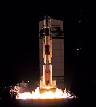 Despegue del cohete PSLV