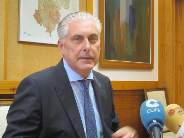 El consejero de Política Territorial e Interior, Antonio Suárez