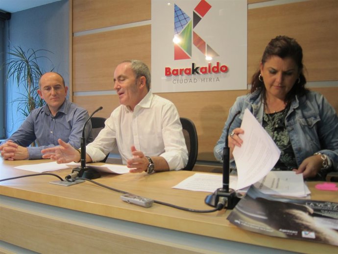 Carlos Fernández, Alfonso García y Amaya Rojas. 