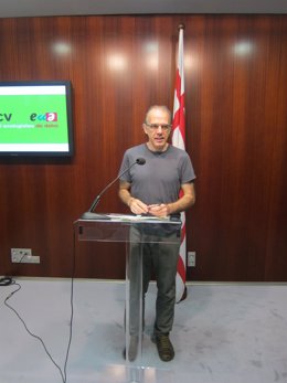 El líder de ICV-EUiA en el Ayuntamiento de Barcelona, Ricard Gomà