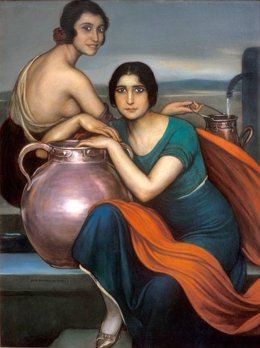 Cuadro 'Las Hermanas de Santa Marina' de Julio Romero de Torres