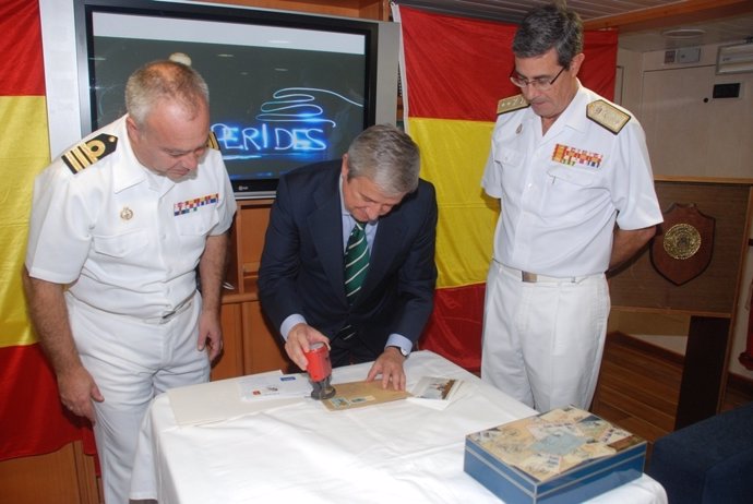 CORREOS presenta un nuevo matasellos dedicado al buque Hespérides