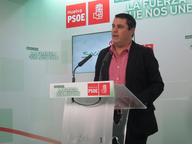 Jesús Ferrera, secretario de Organización del PSOE de Huelva. 