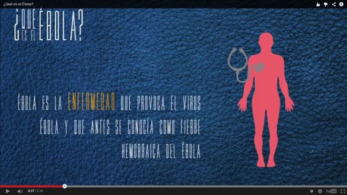 Fotograma del vídeo elaborado por la UCO