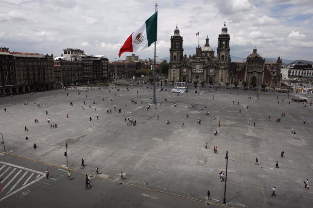 Plaza del Zócal en México