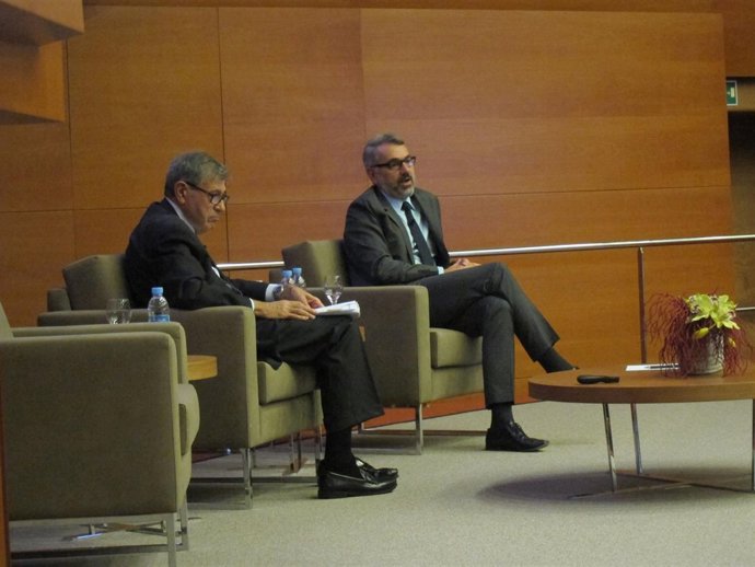 Pedro Nueno (Iese) y Marc Puig (Puig)