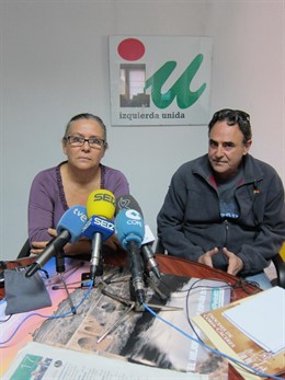 Margarita González-Jubete Y Arístide García, Miembros De IU Cáceres