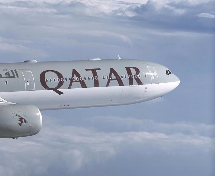 Avión de Qatar Airways 