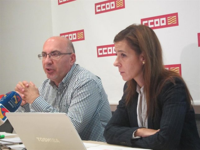 Presentación del informe de CC.OO.-Aragón.